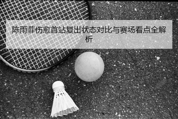 陈雨菲伤愈首站复出状态对比与赛场看点全解析